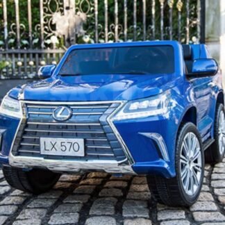 Lexus DK-LX570 Blue Painted, 4X4, 12V, MANDO RC, 2 PLAZAS - LE7295